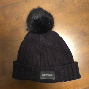 Calvin Klein Hat & Infinity Scarf Set